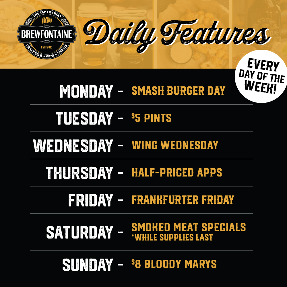 Brewfontaine Daily Features